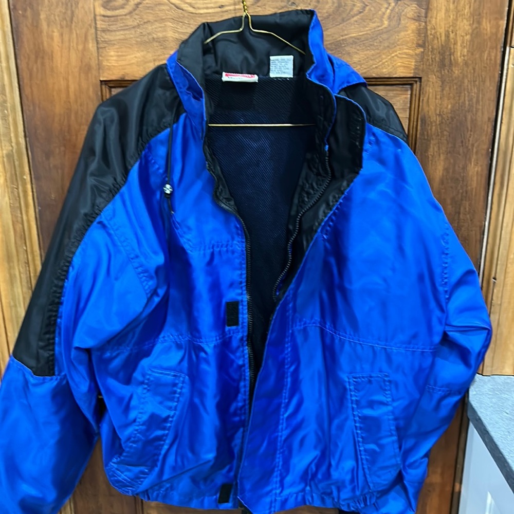 Never worn original Marlboro unlimited blue windbreaker